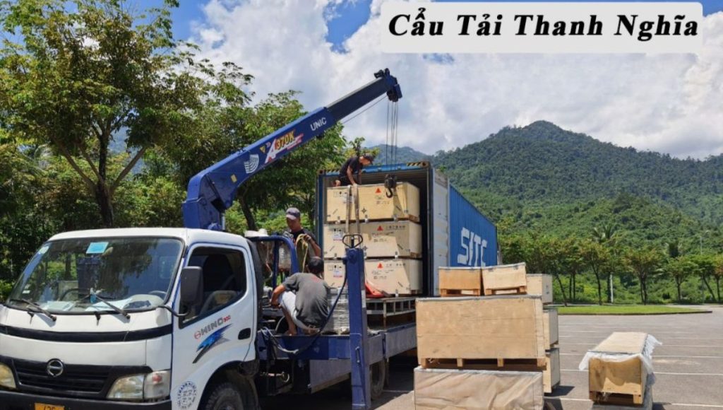 Top dịch vụ xe cẩu nâng hạ hàng Đà Nẵng 