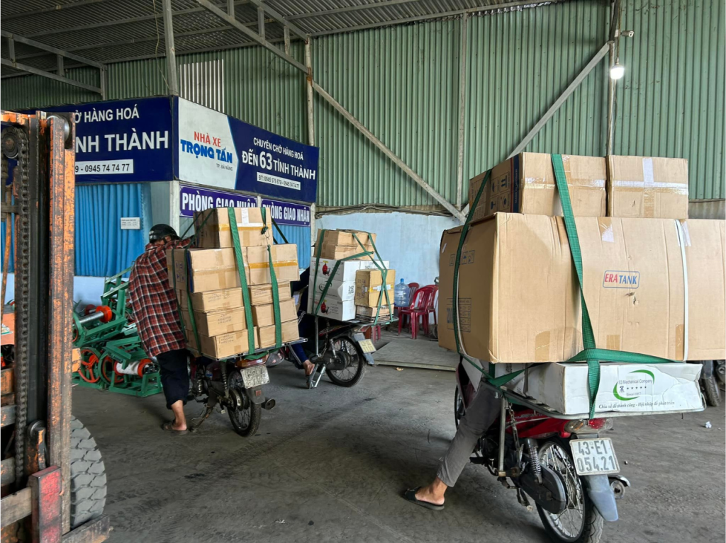 Danh sách chành xe nhận gửi xe máy Đà Nẵng