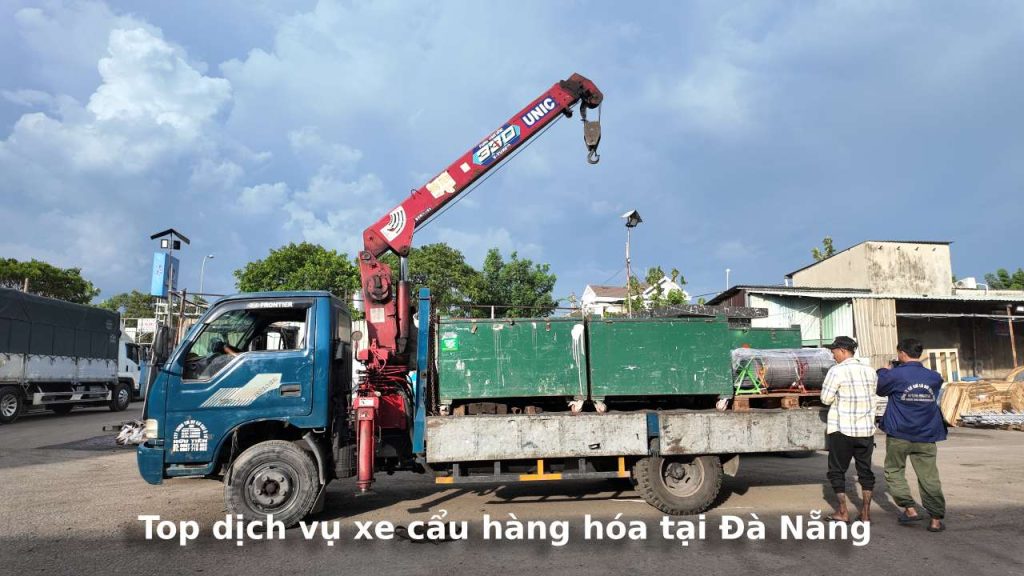 Top dịch vụ xe cẩu hàng hóa tại Đà Nẵng