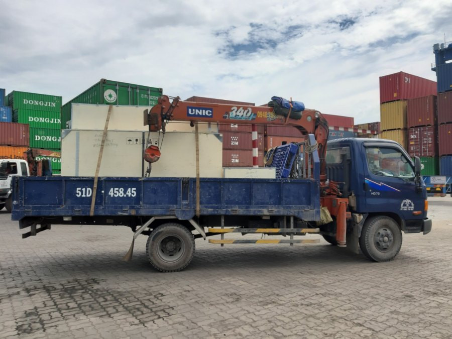 Những dịch vụ cẩu hàng nặng tại Đà Nẵng