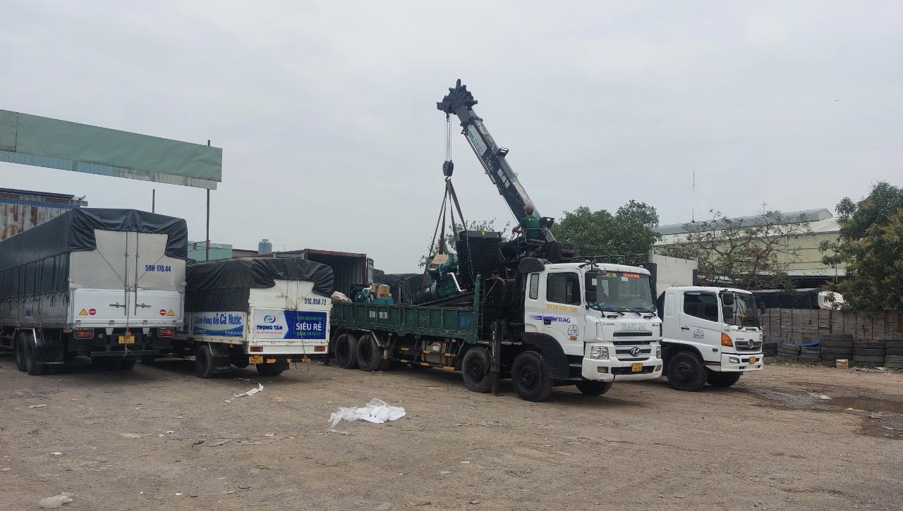 Những dịch vụ cẩu hàng nặng tại Đà Nẵng