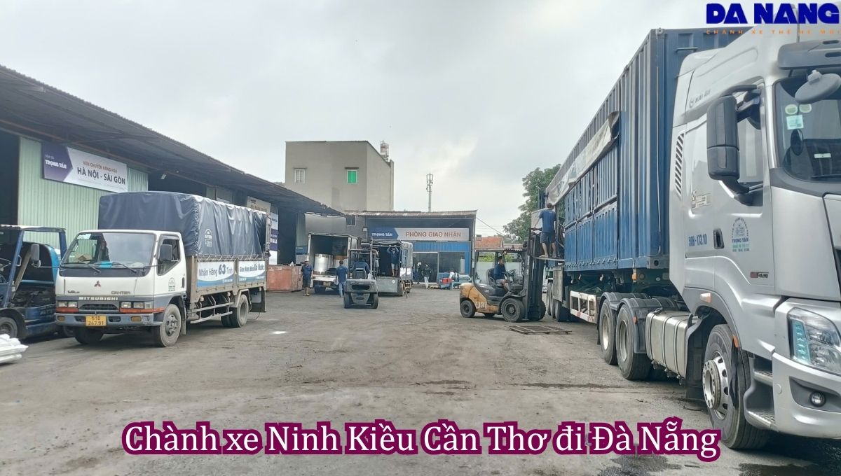 Chành xe Ninh Kiều Cần Thơ đi Đà Nẵng