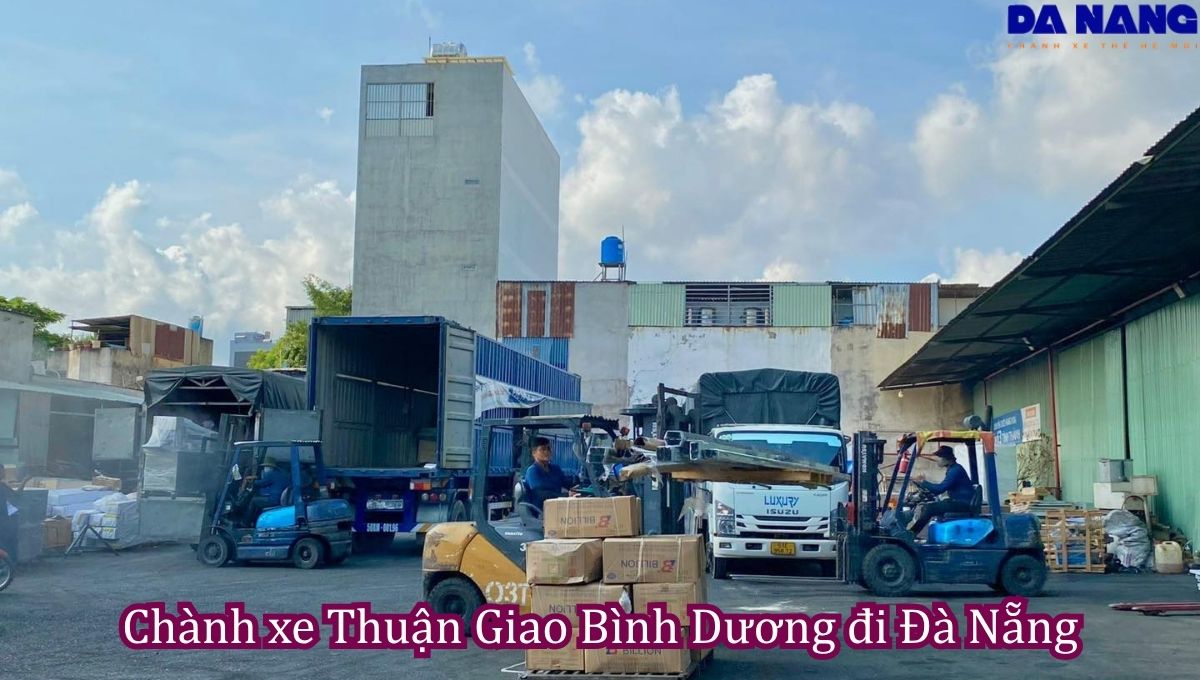 chành xe Thuận Giao Bình Dương đi Đà Nẵng