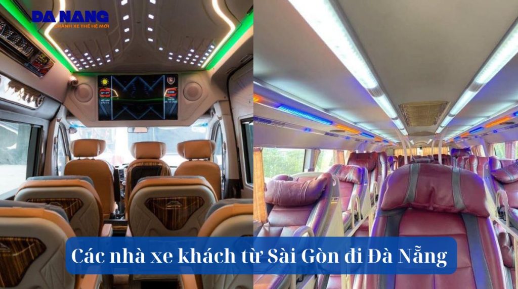 Các nhà xe khách từ Sài Gòn đi Đà Nẵng