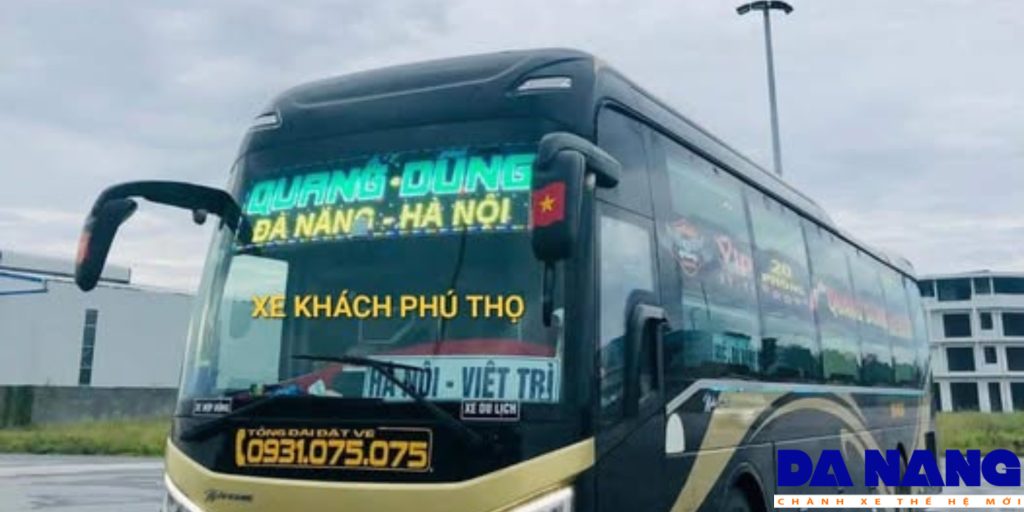 Các nhà xe khách từ phú thọ đi Đà Nẵng