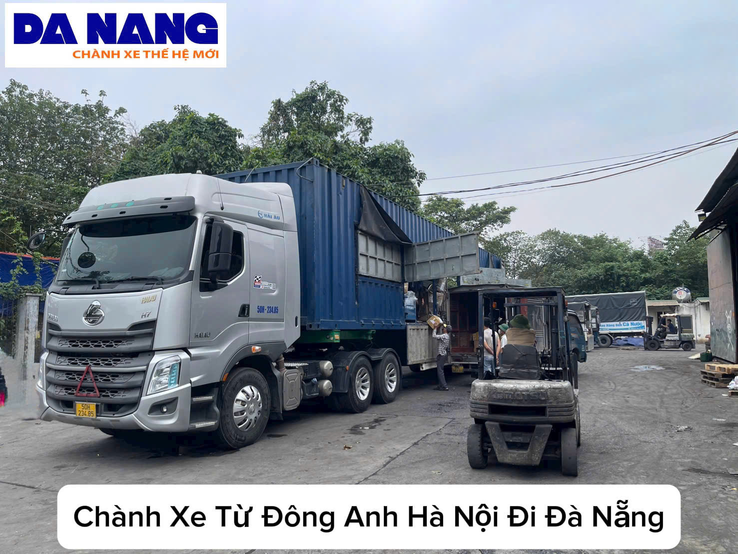 Chành Xe Từ Đông Anh Hà Nội Đi Đà Nẵng