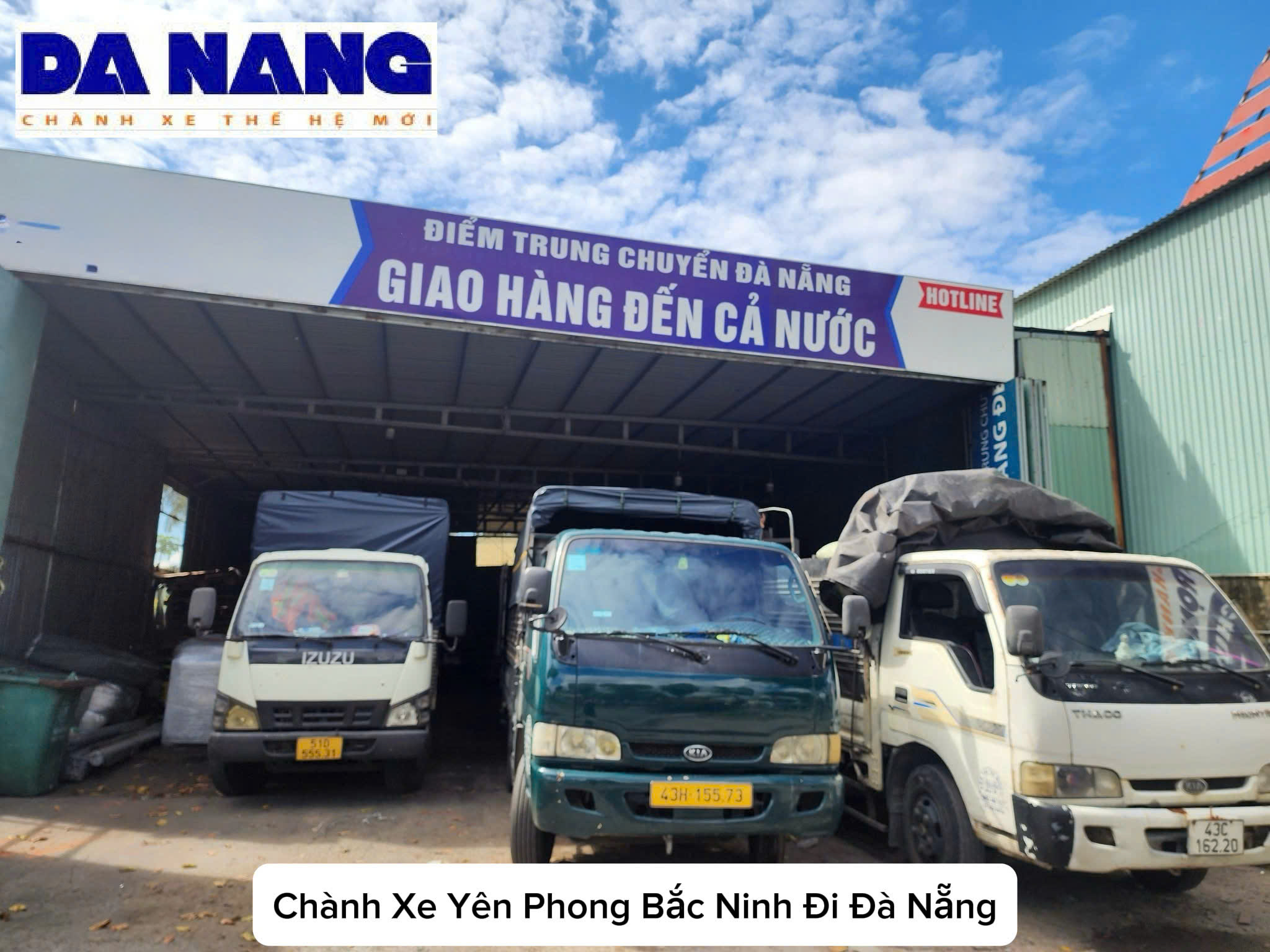 Chành Xe Từ Huyện Yên Phong Bắc Ninh Đi Đà Nẵng