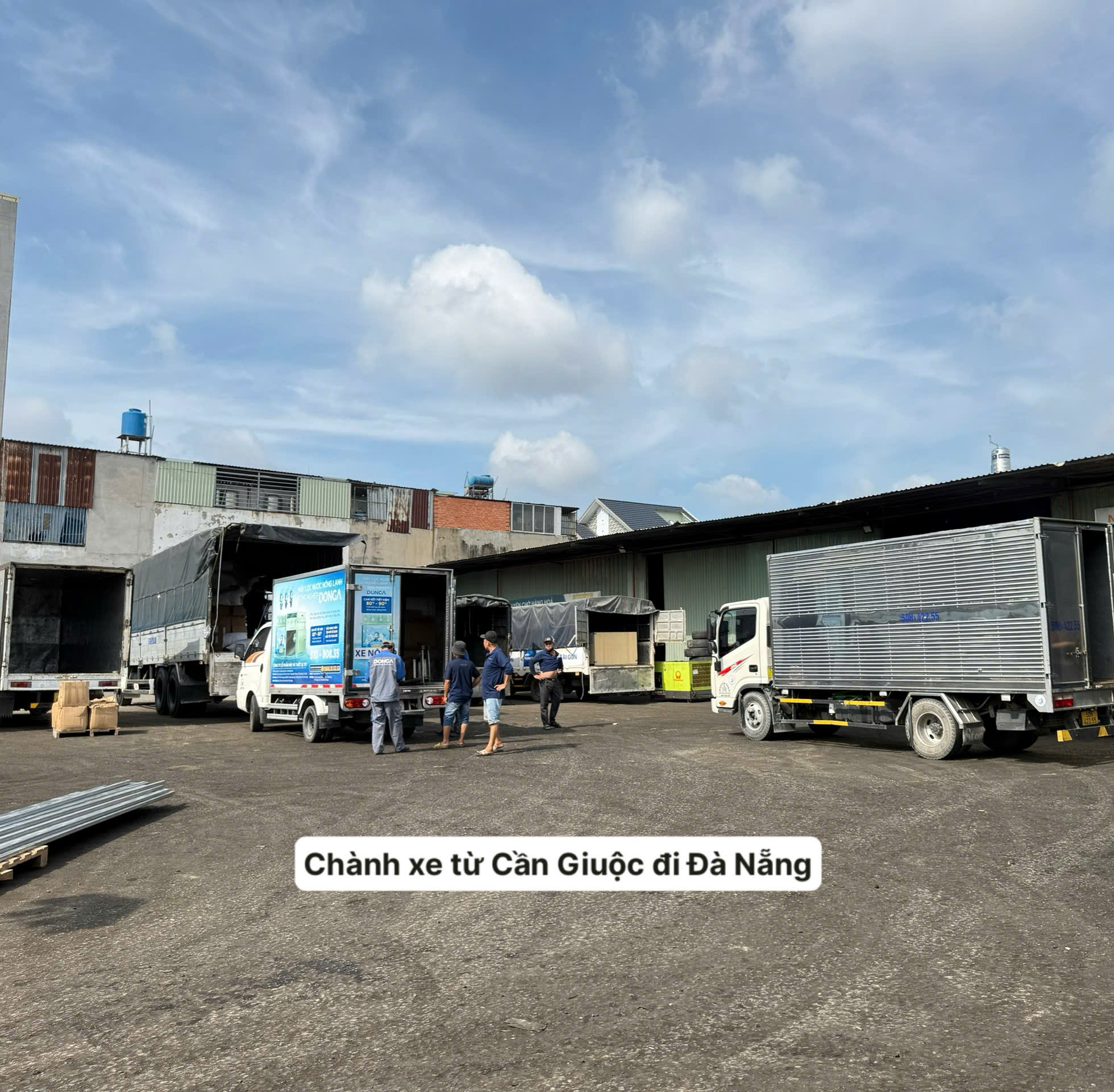 Chành xe từ Cần Giuộc đi Đà Nẵng