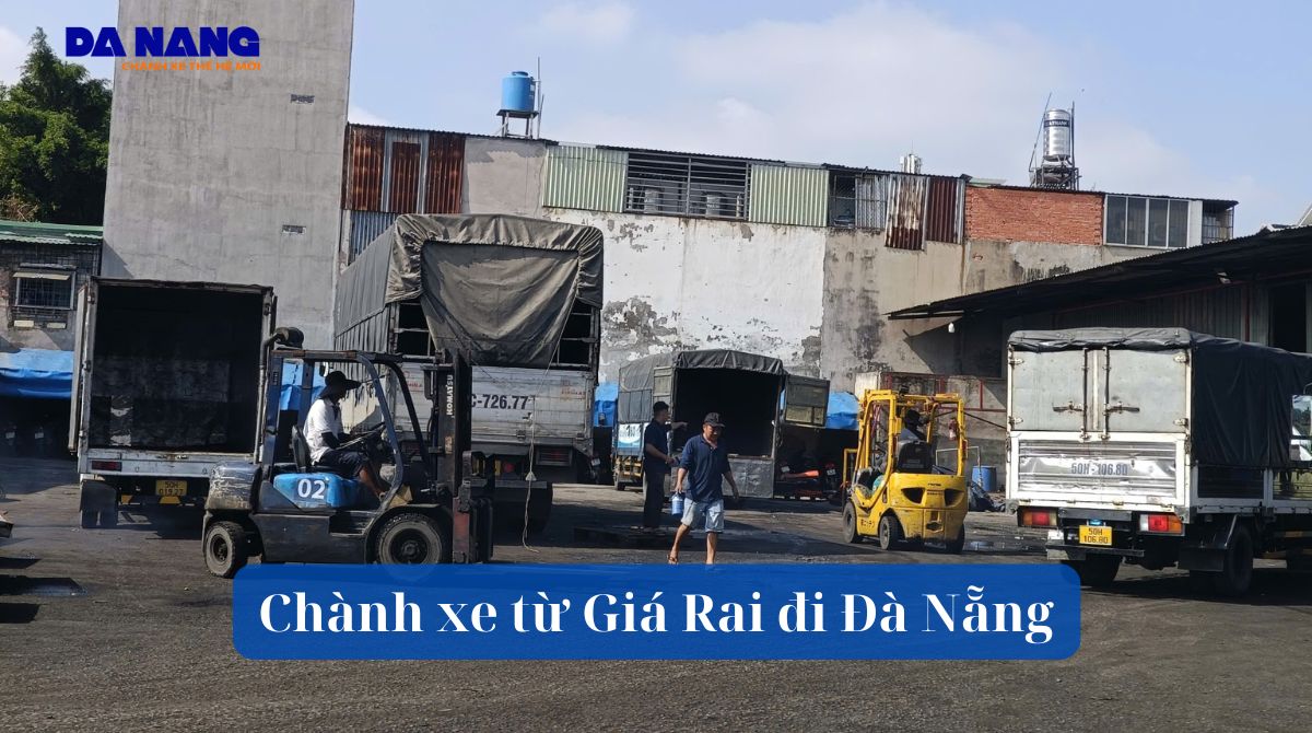 Chành xe từ Giá Rai đi Đà Nẵng