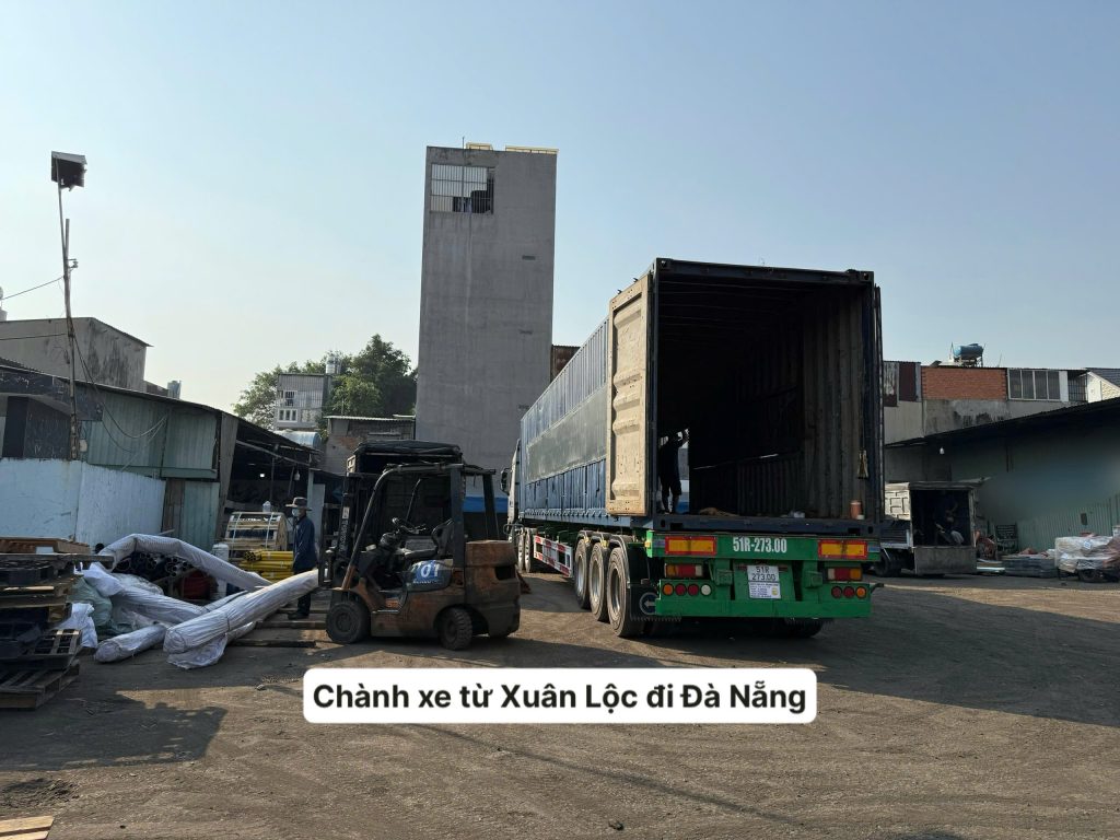 Chành xe từ Xuân Lộc đi Đà Nẵng