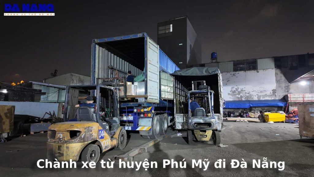 Chành xe từ huyện Phú Mỹ đi Đà Nẵng