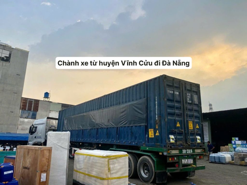 Chành xe từ huyện Vĩnh Cửu đi Đà Nẵng