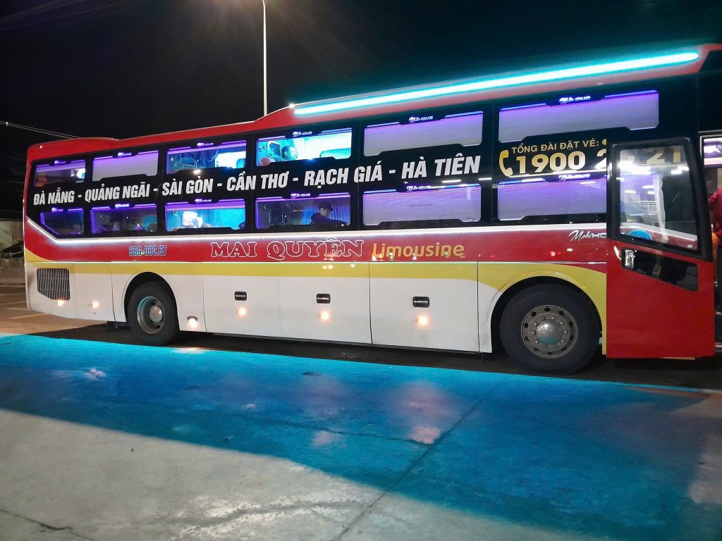 Các nhà xe khách từ Kiên Giang đi Đà Nẵng Nhà Xe Mai Quyên
