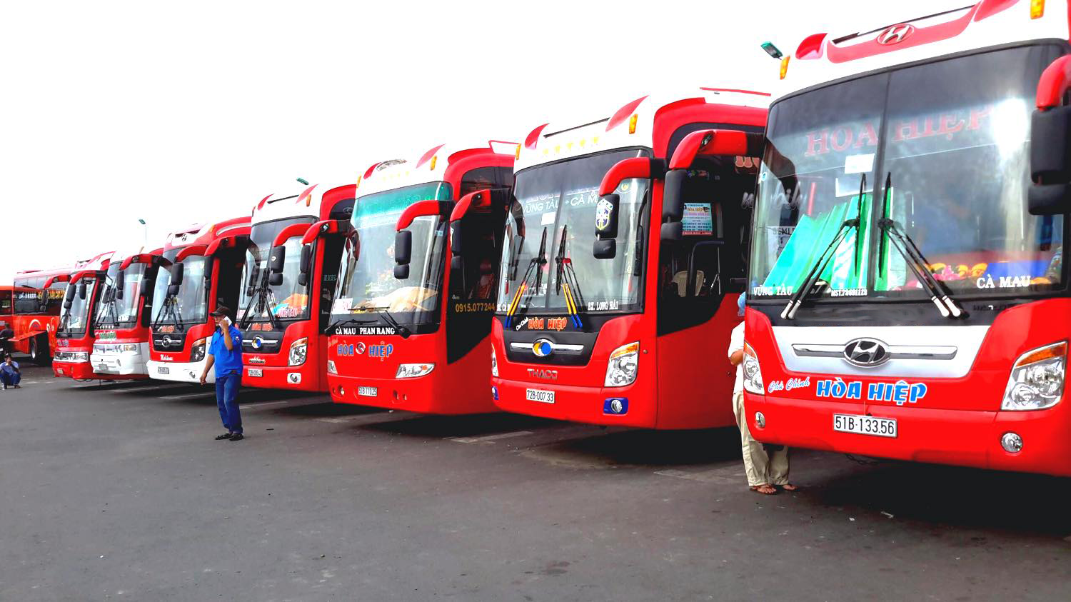 Các nhà xe khách từ Cà Mau đi Đà Nẵng