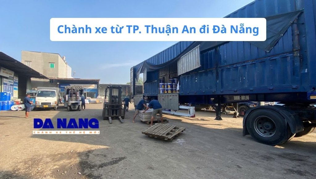 chành xe từ TP. Thuận An đi Đà Nẵng