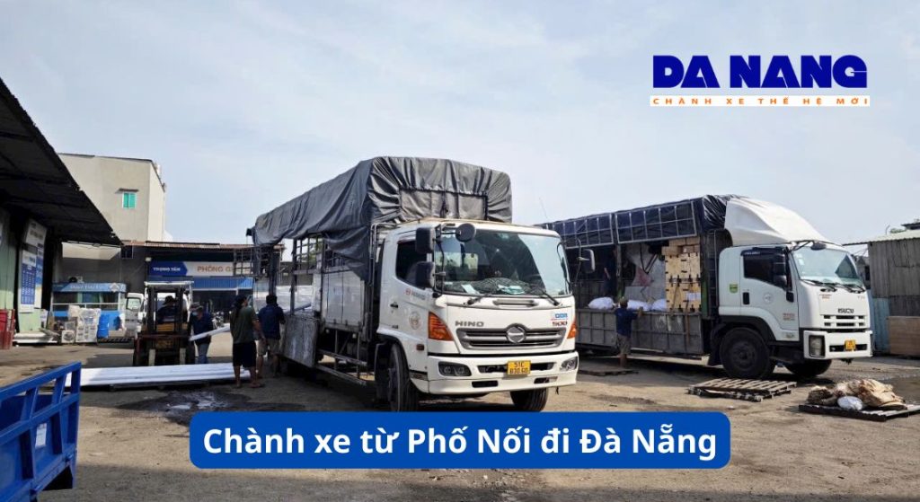 chành xe từ Phố Nối đi Đà Nẵng