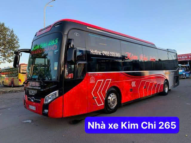 Nhà xe Khách Kim Chi 265 từ Hà Nội đi Đà Nẵng