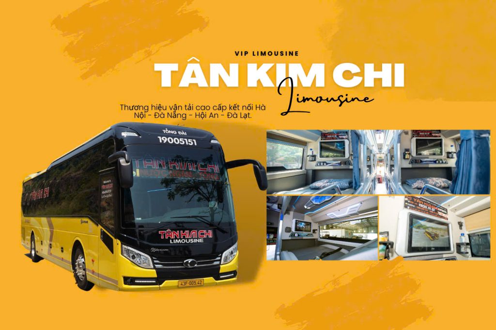 Nhà xe Khách Tân Kim Chi từ Hà Nội đi Đà Nẵng
