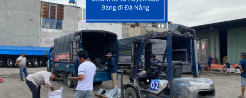 Chành xe từ huyện Bàu Bàng đi Đà Nẵng