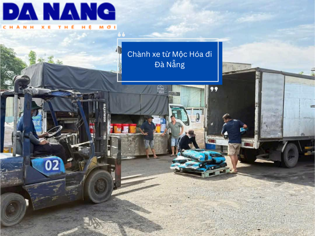 Chành xe từ Mộc Hóa đi Đà Nẵng