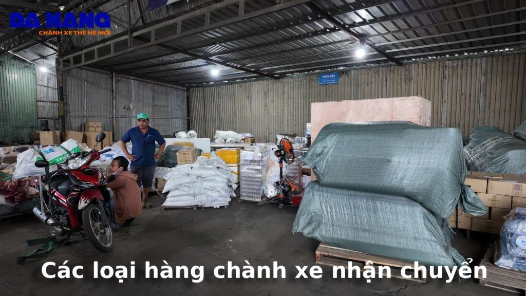 Các loại hàng chành xe nhận chuyển