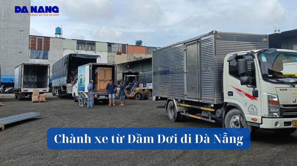 Chành xe từ Đầm Dơi đi Đà Nẵng