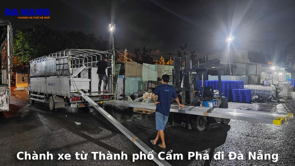 Chành xe từ Thành phố Cẩm Phả đi Đà Nẵng