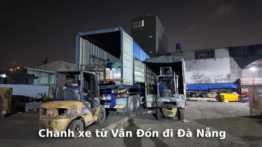 Chành xe từ Vân Đồn đi Đà Nẵng
