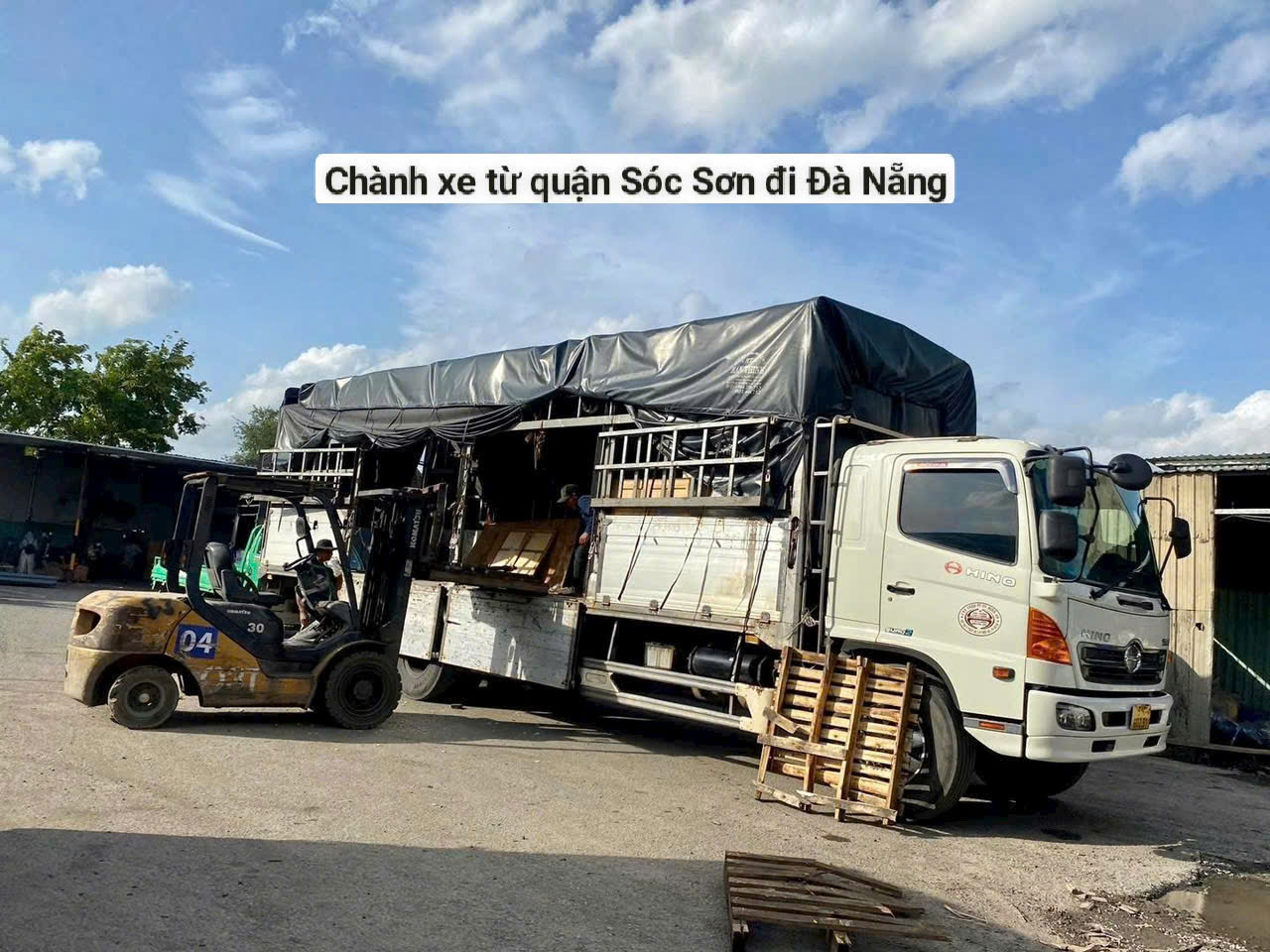 Chành xe từ quận Sóc Sơn đi Đà Nẵng