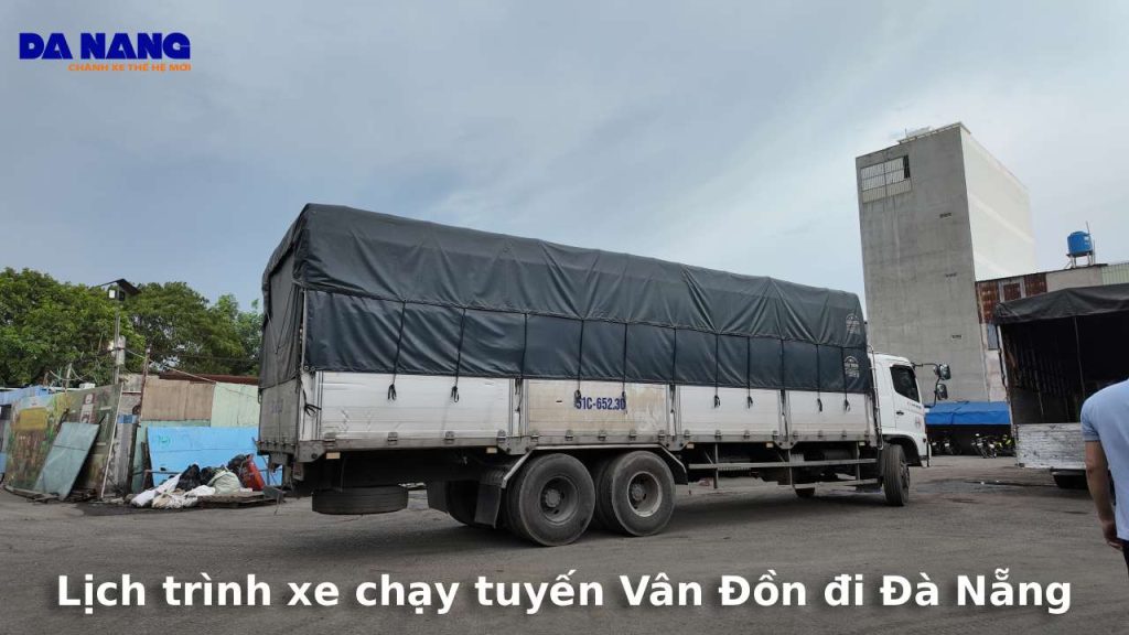 Lịch trình xe chạy tuyến Vân Đồn đi Đà Nẵng