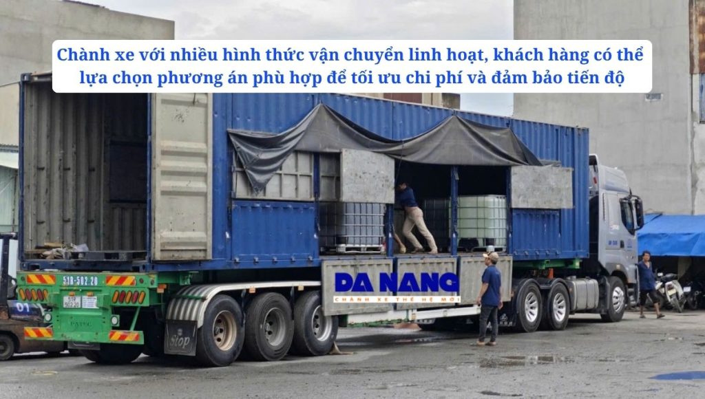 Các hình thức vận chuyển hàng từ Cần Đước đi Đà Nẵng