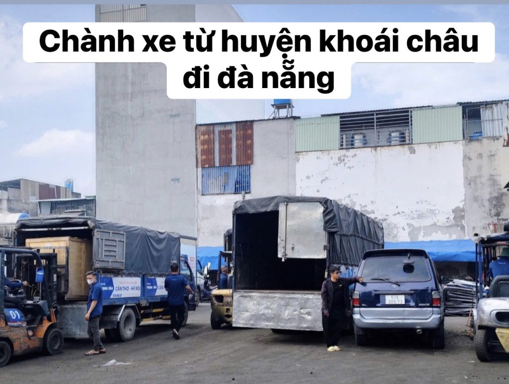 chành xe từ huyện khoái châu đi đà nẵng