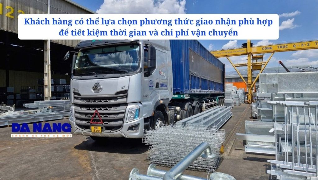 Các hình thức giao nhận hàng từ TP. Hải Dương đi Đà Nẵng