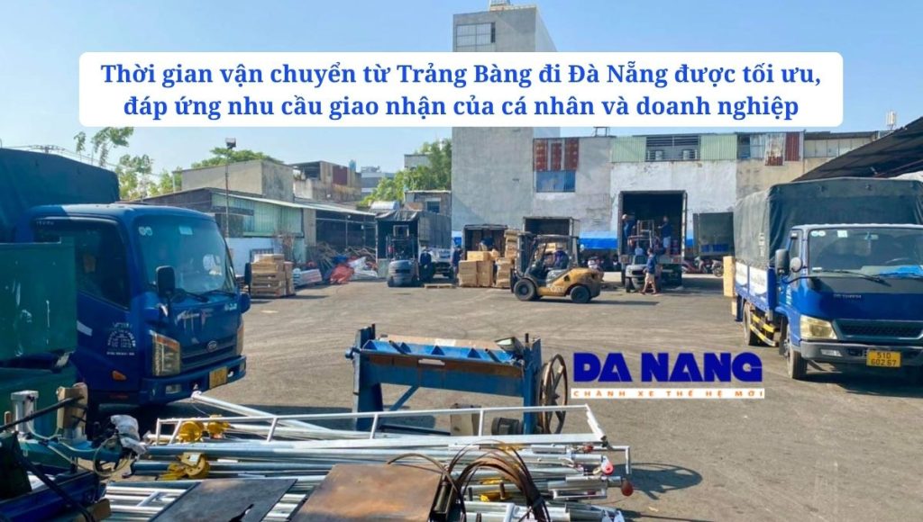 Lịch xe và thời gian vận chuyển từ Trảng Bàng đi Đà Nẵng