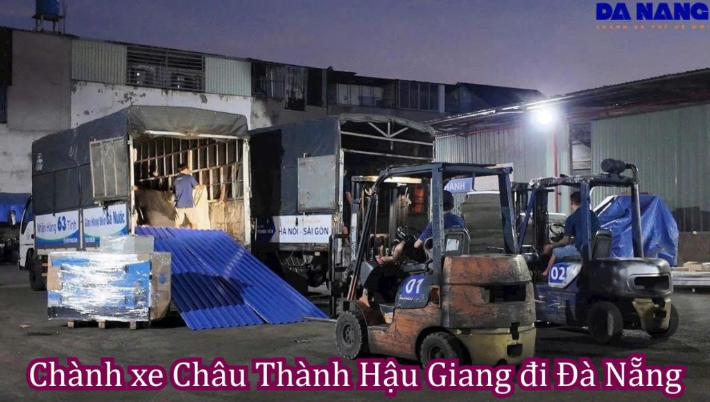Chành xe Châu Thành Hậu Giang đi Đà Nẵng