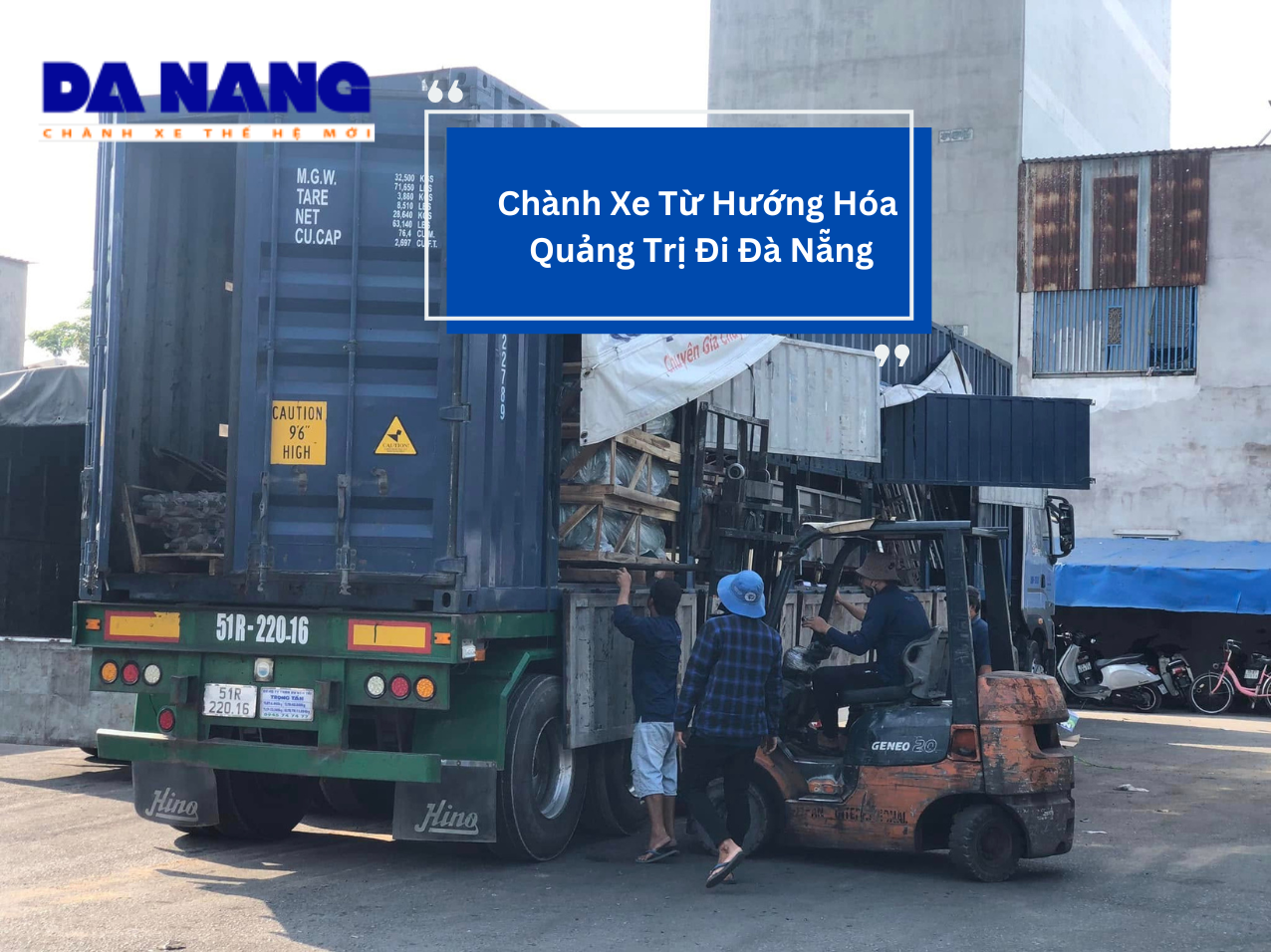 Chành Xe Từ Hướng Hóa Quảng Trị Đi Đà Nẵng