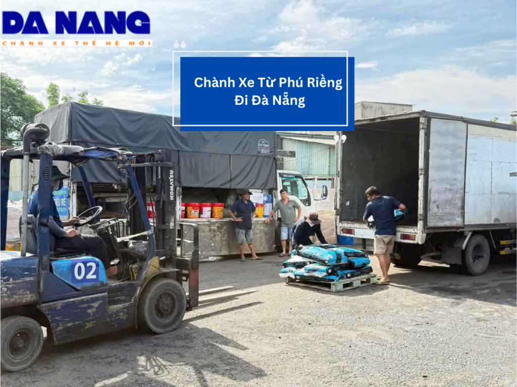 Chành Xe Từ Phú Riềng Đi Đà Nẵng