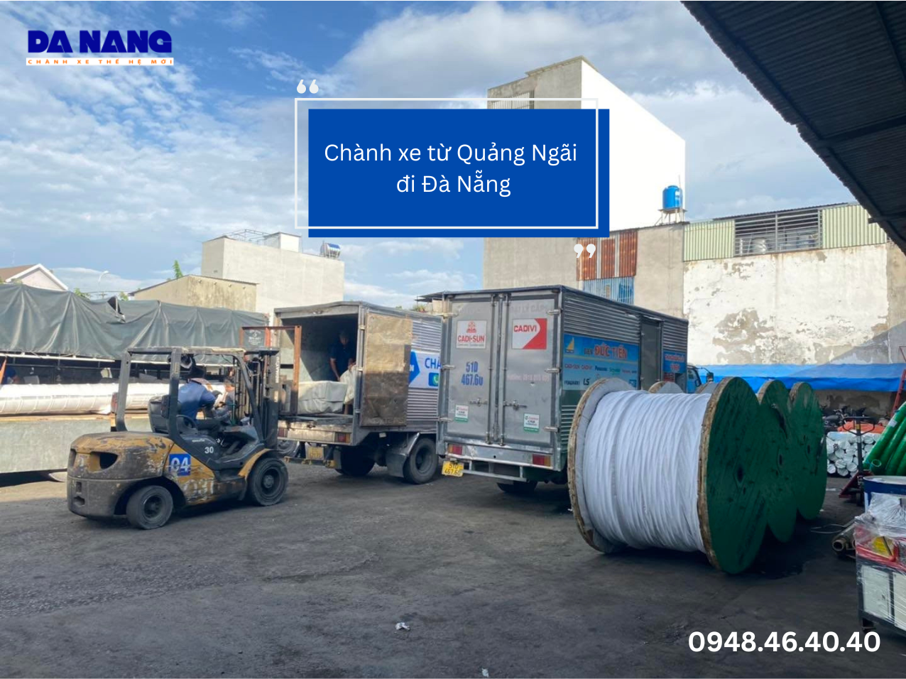 Chành xe từ Quảng Ngãi đi Đà Nẵng