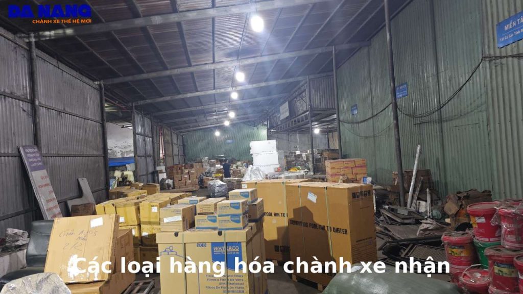 Các loại hàng hóa chành xe nhận