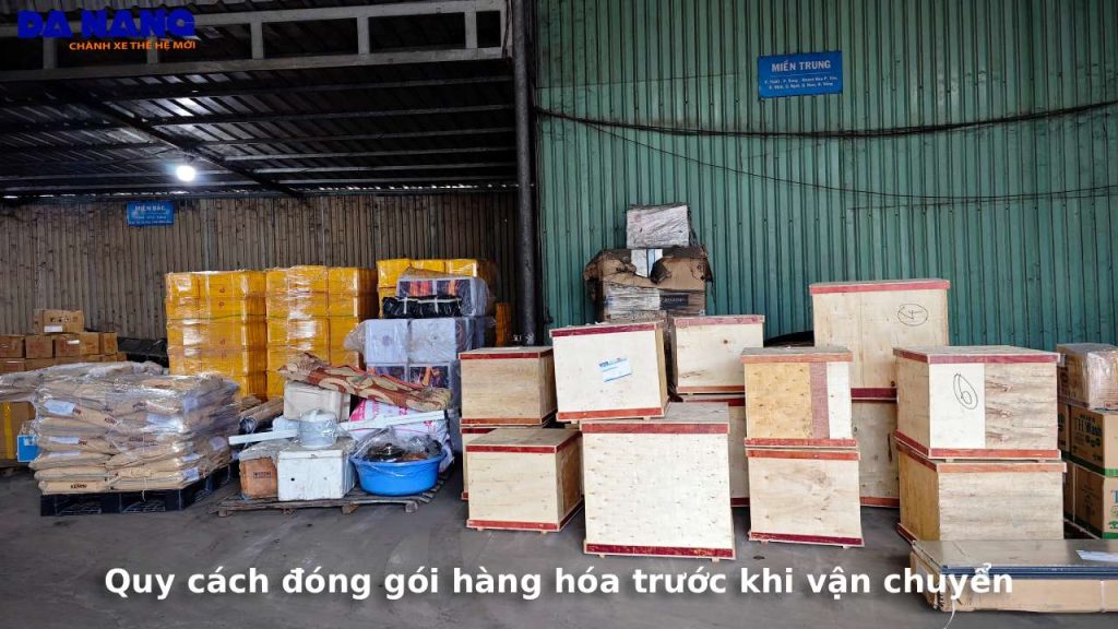 Quy cách đóng gói hàng hóa trước khi vận chuyển