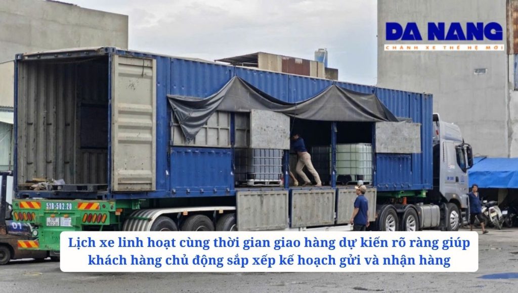 Thời gian vận chuyển và lịch xe chạy