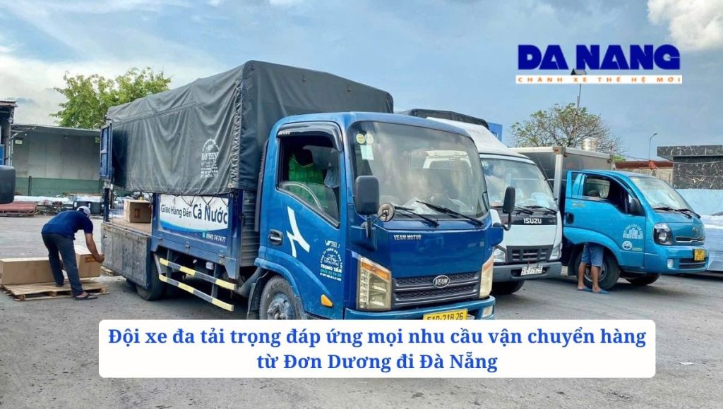 Các loại xe vận chuyển hàng từ Đơn Dương đi Đà Nẵng