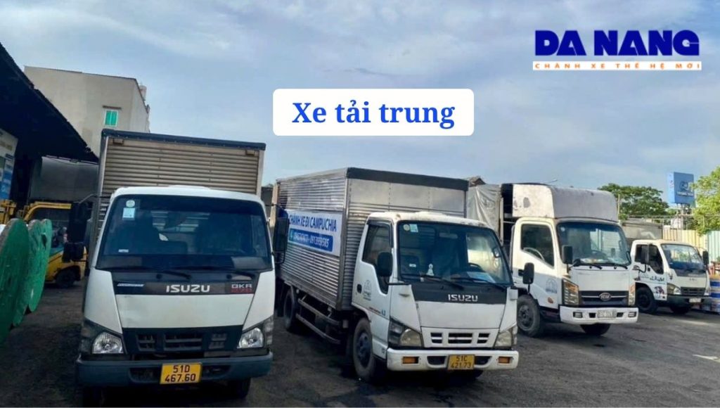 Xe tải trung​ vận chuyển hàng từ Phú Thọ Đi Đà Nẵng
