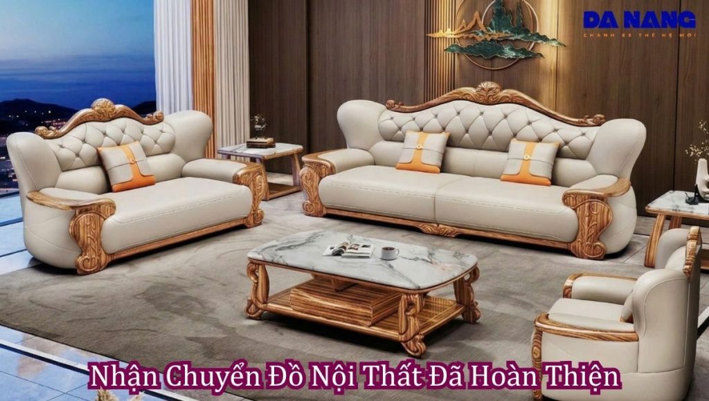 Chành xe có nhận đồ nội thất đã hoàn thiện không?