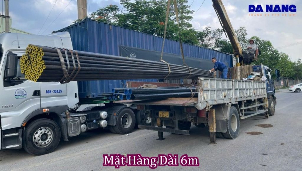 có nhận hàng có chiều dài trên 6 mét không?
