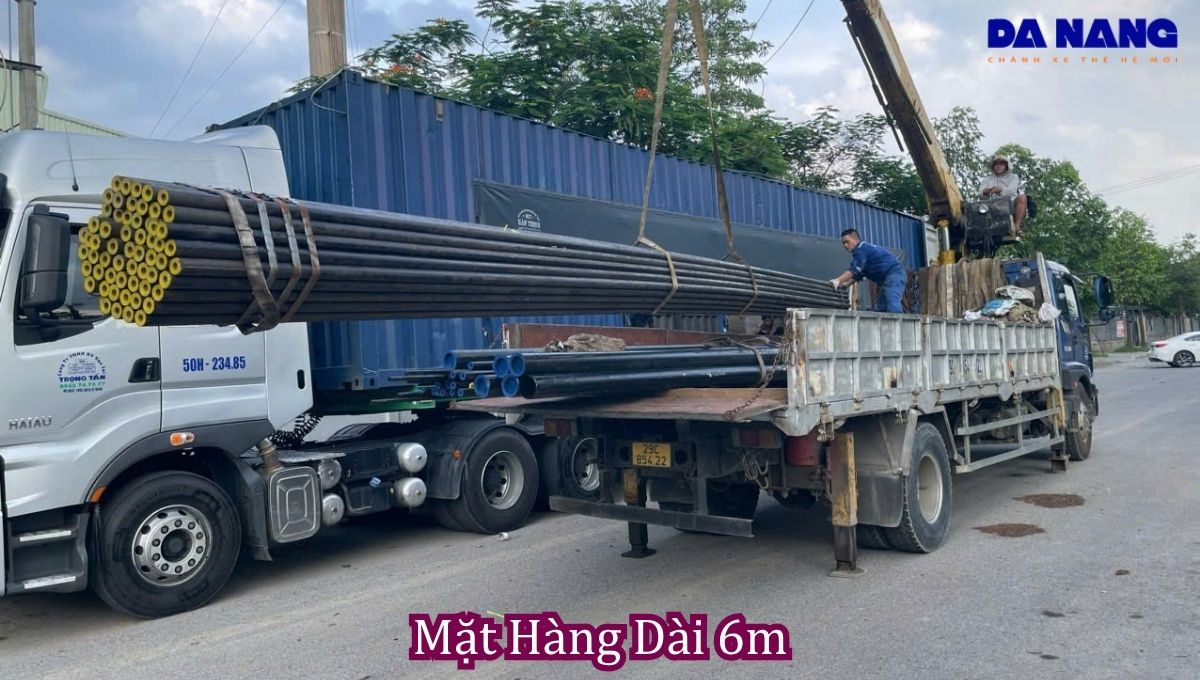 có nhận hàng có chiều dài trên 6 mét không?
