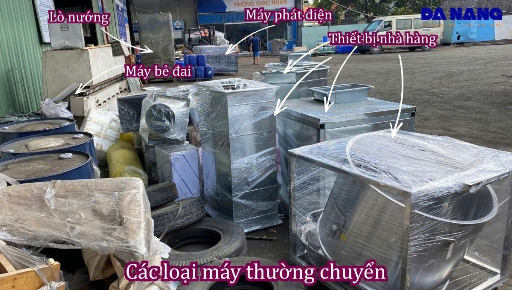 Chành xe có nhận máy móc và thiết bị công nghiệp không?