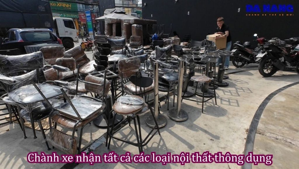 Chành xe có nhận đồ nội thất đã hoàn thiện không?