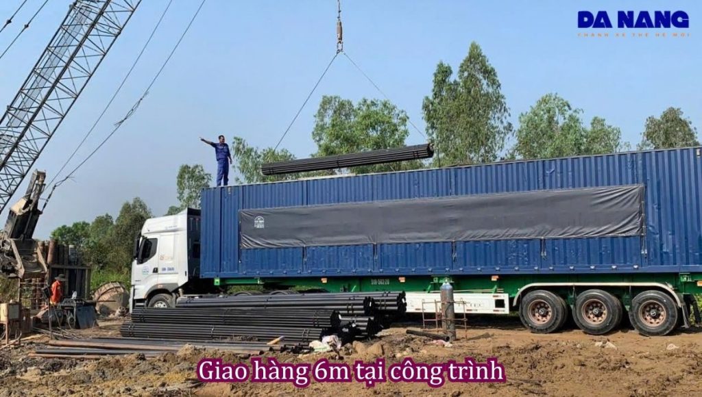 có nhận hàng có chiều dài trên 6 mét không?