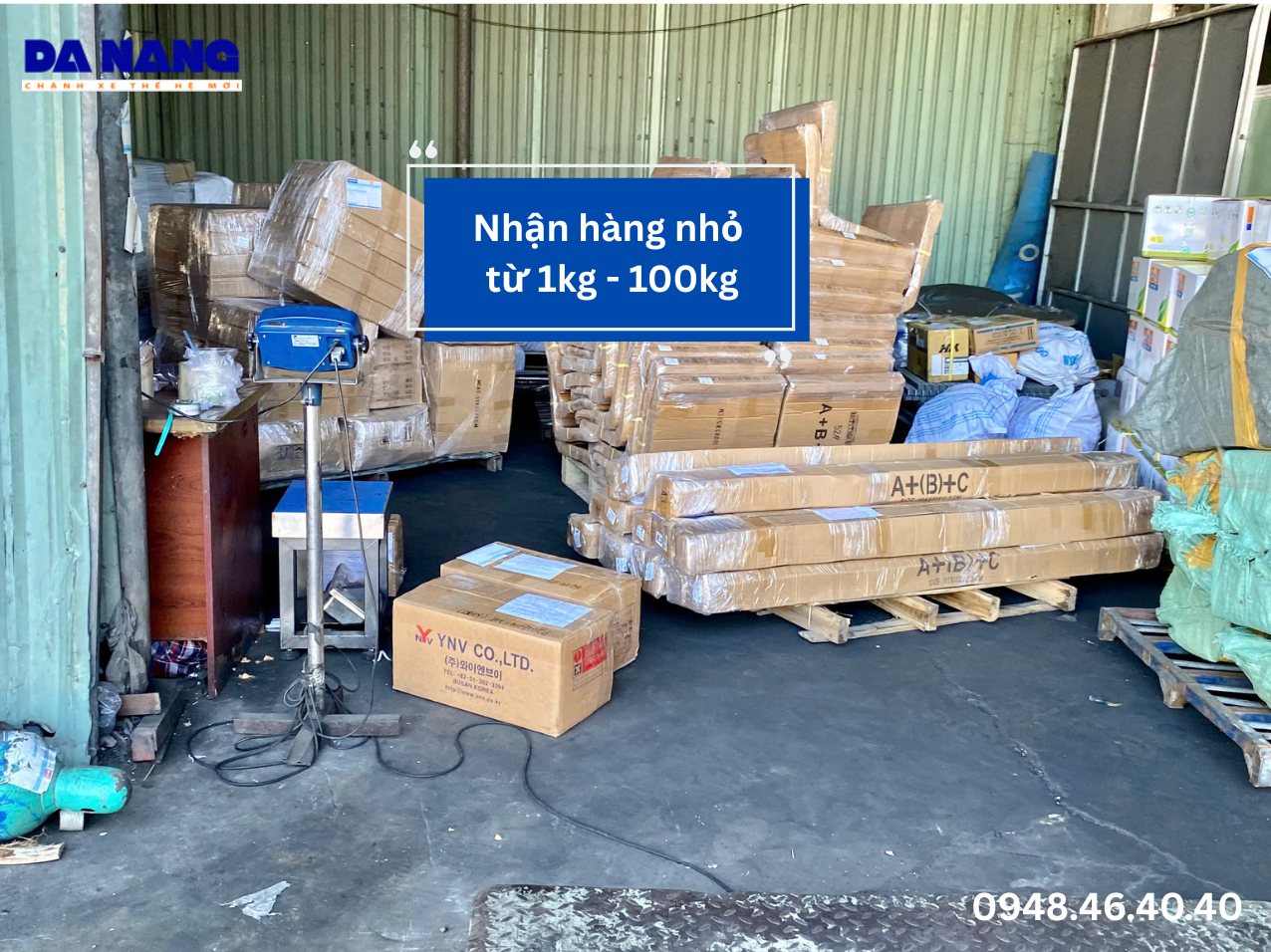 Chành xe có nhận một kiện hàng nhỏ không?